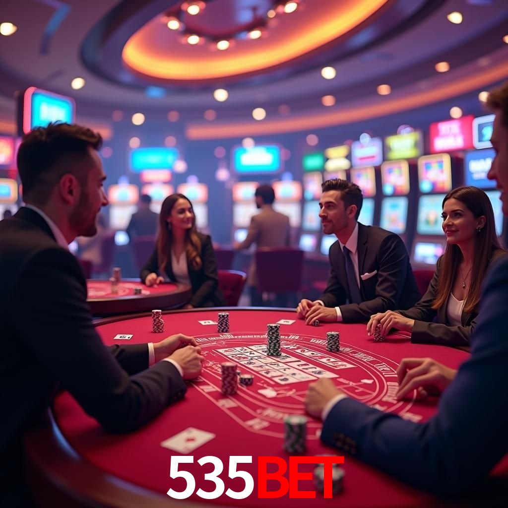 A Experiência Imersiva dos Cassinos Ao Vivo no 535bet